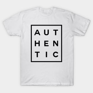 Authentic Boxed (Black) T-Shirt